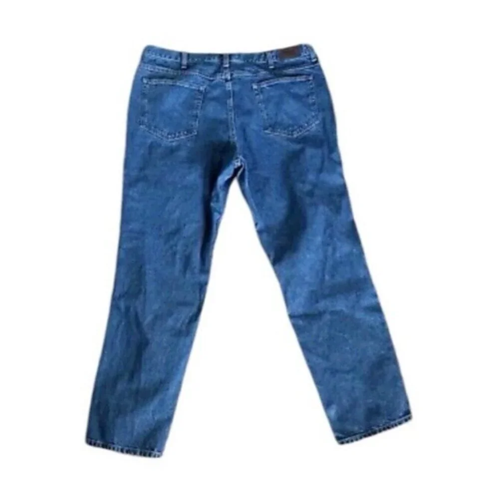 L.L. Bean Classic Fit Men's 42‎ Jeans Blue Straight Leg